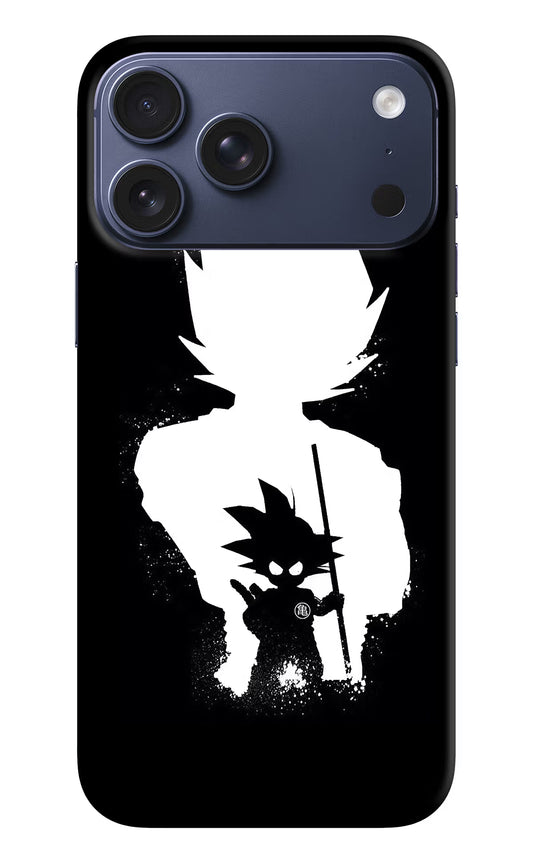 Goku Shadow iPhone 17 Pro Max Hard Case Back Cover by Casekaro