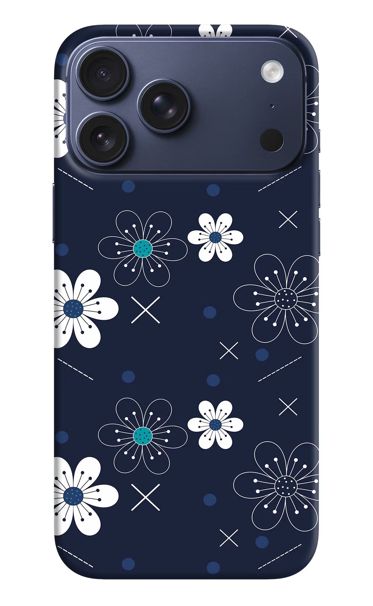 Flowers iPhone 17 Pro Max Hard Case Back Cover by Casekaro