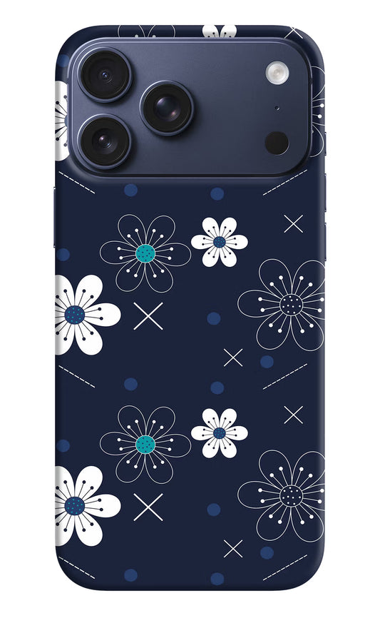 Flowers iPhone 17 Pro Max Hard Case Back Cover by Casekaro
