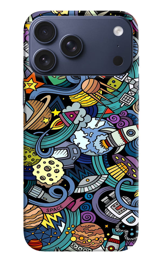 Space Abstract iPhone 17 Pro Max Hard Case Back Cover by Casekaro