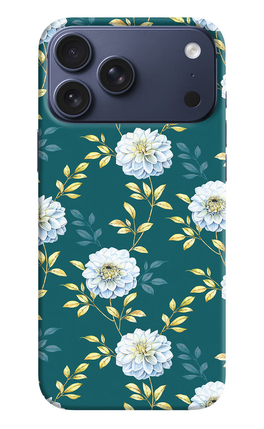 Flowers iPhone 17 Pro Max Hard Case Back Cover by Casekaro