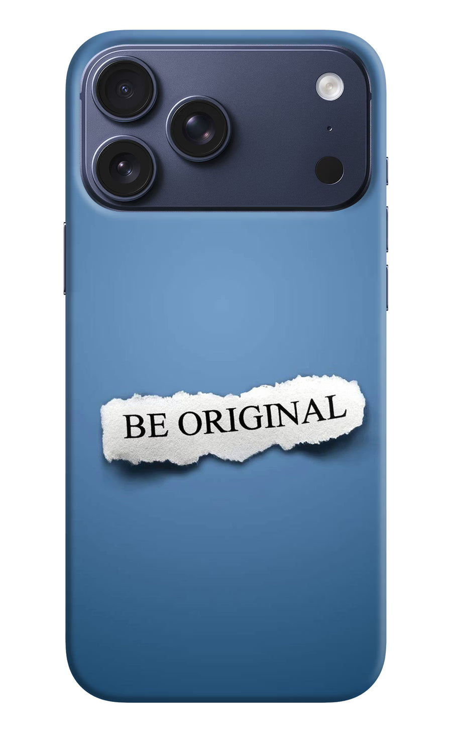 Be Original iPhone 17 Pro Max Back Cover, Hard case
