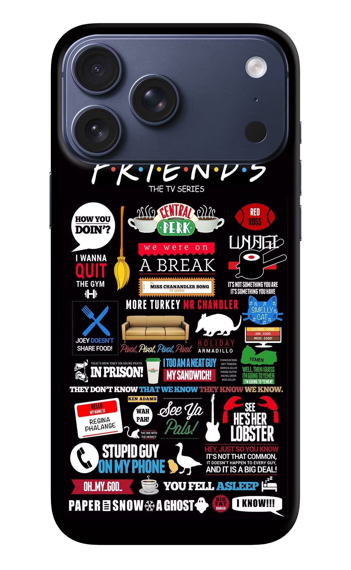 FRIENDS iPhone 17 Pro Max Hard Case Back Cover by Casekaro