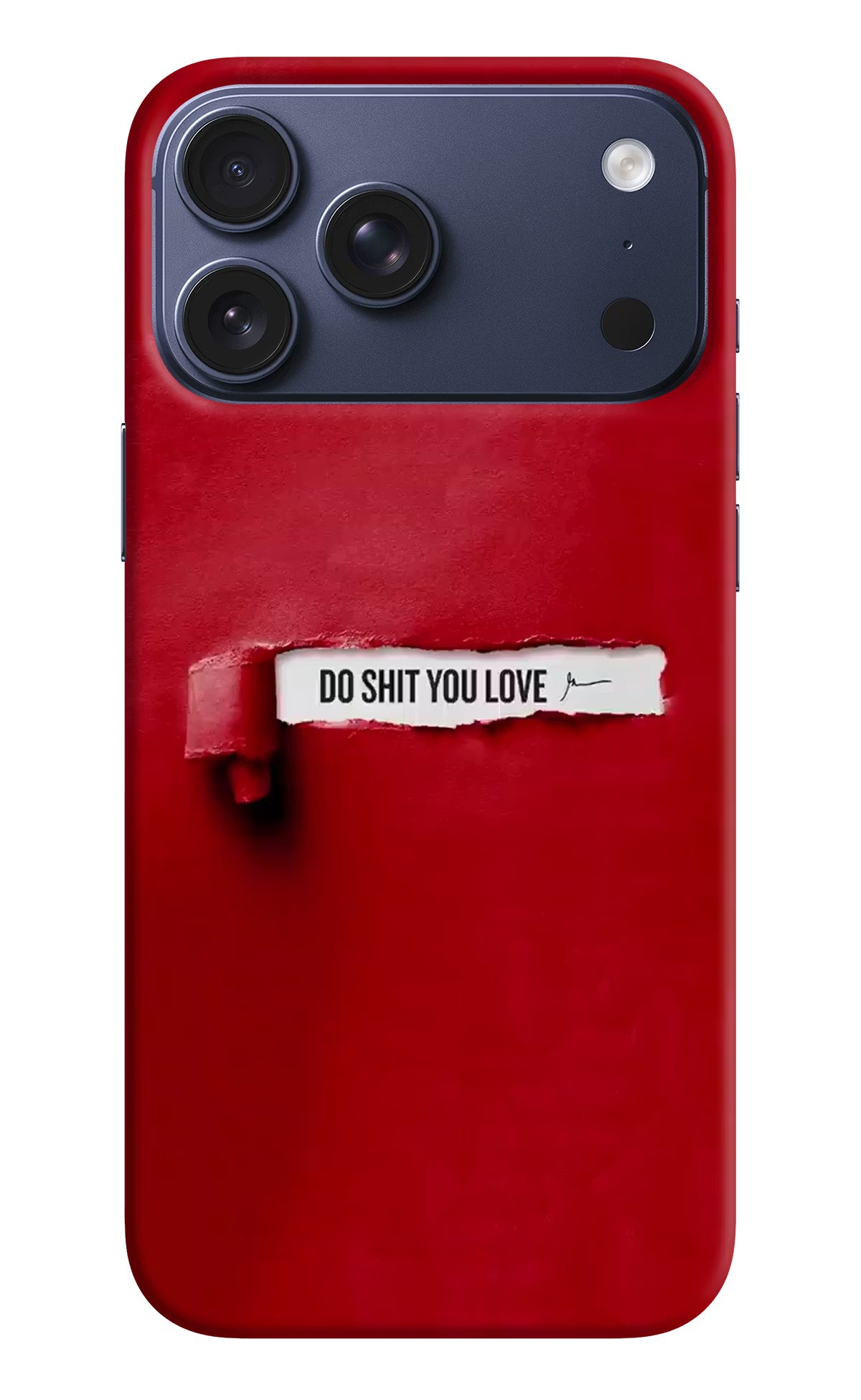 Do Shit You Love iPhone 17 Pro Max Hard Case Back Cover by Casekaro
