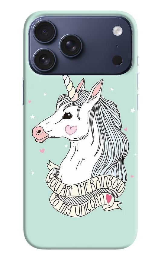 Unicorn Wallpaper iPhone 17 Pro Max Hard Case Back Cover by Casekaro