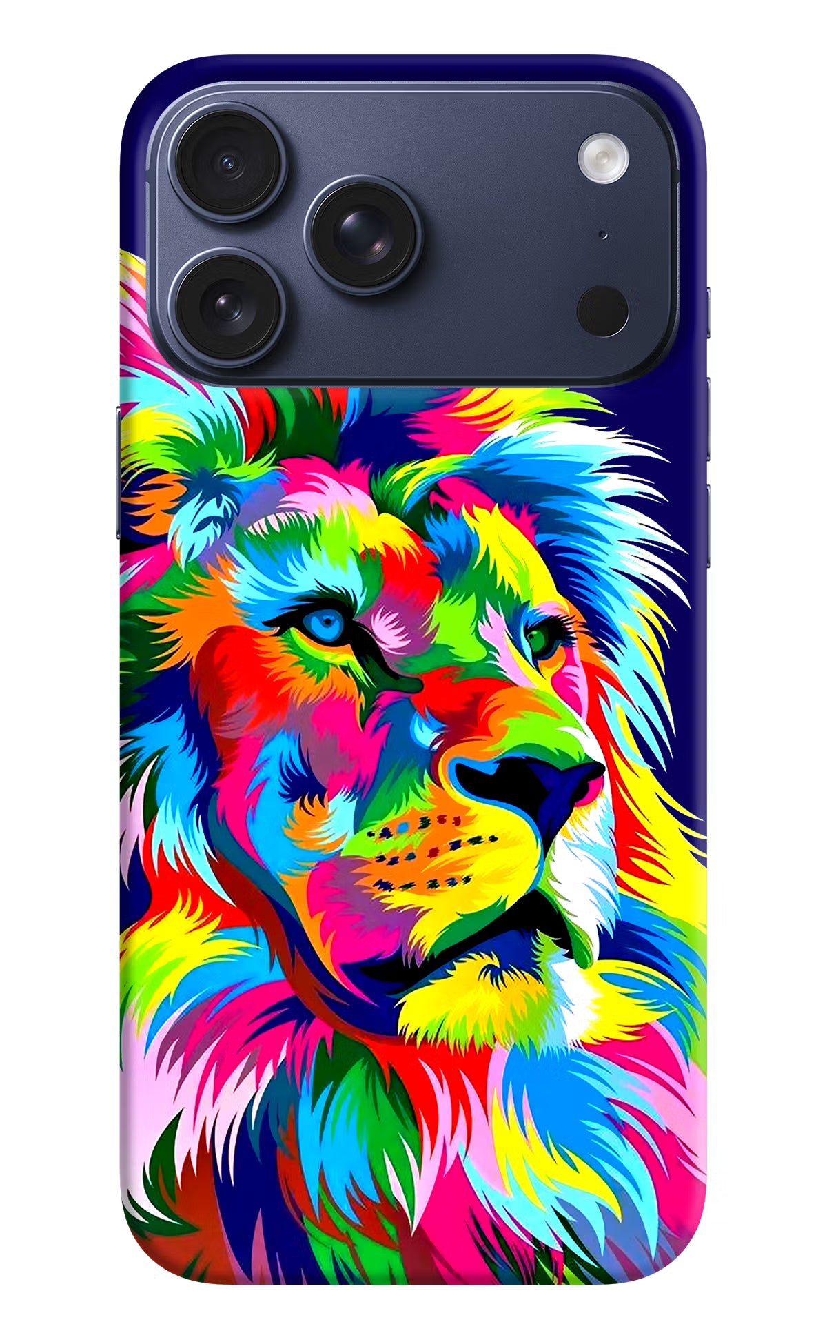 Vector Art Lion iPhone 17 Pro Max Hard Case Back Cover by Casekaro