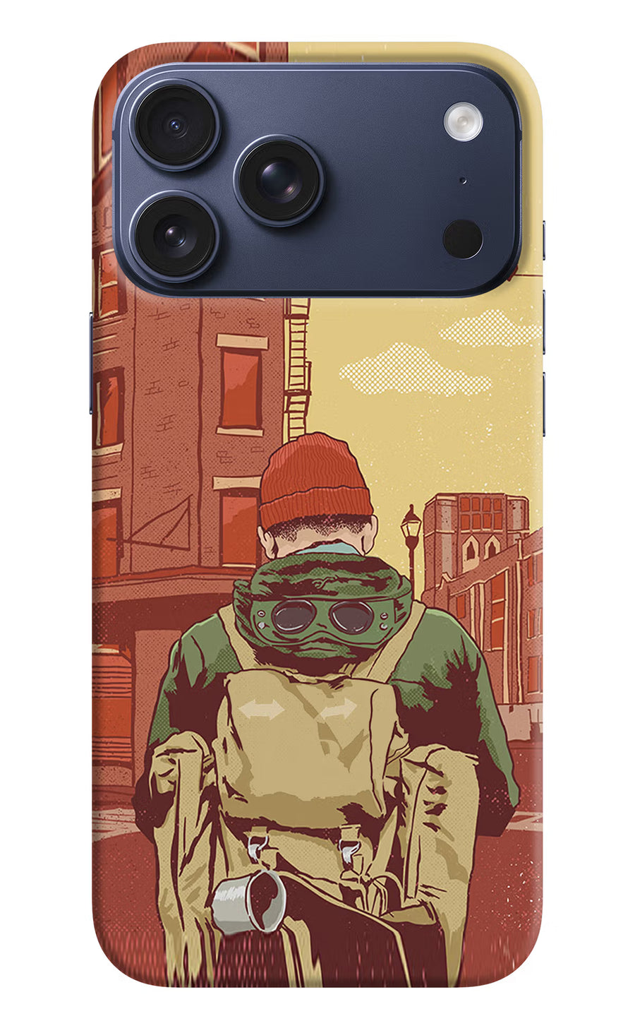 Adventurous iPhone 17 Pro Max Back Cover, Hard case