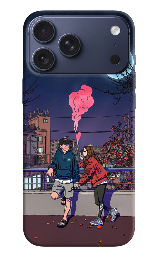 Chilling Couple iPhone 17 Pro Max Hard Case Back Cover by Casekaro