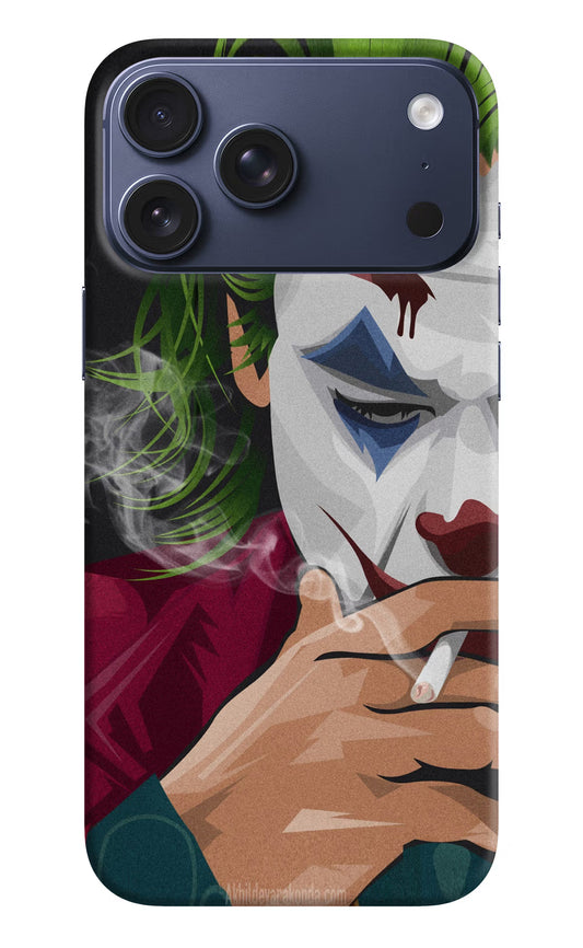Joker Smoking iPhone 17 Pro Max Hard Case Back Cover by Casekaro