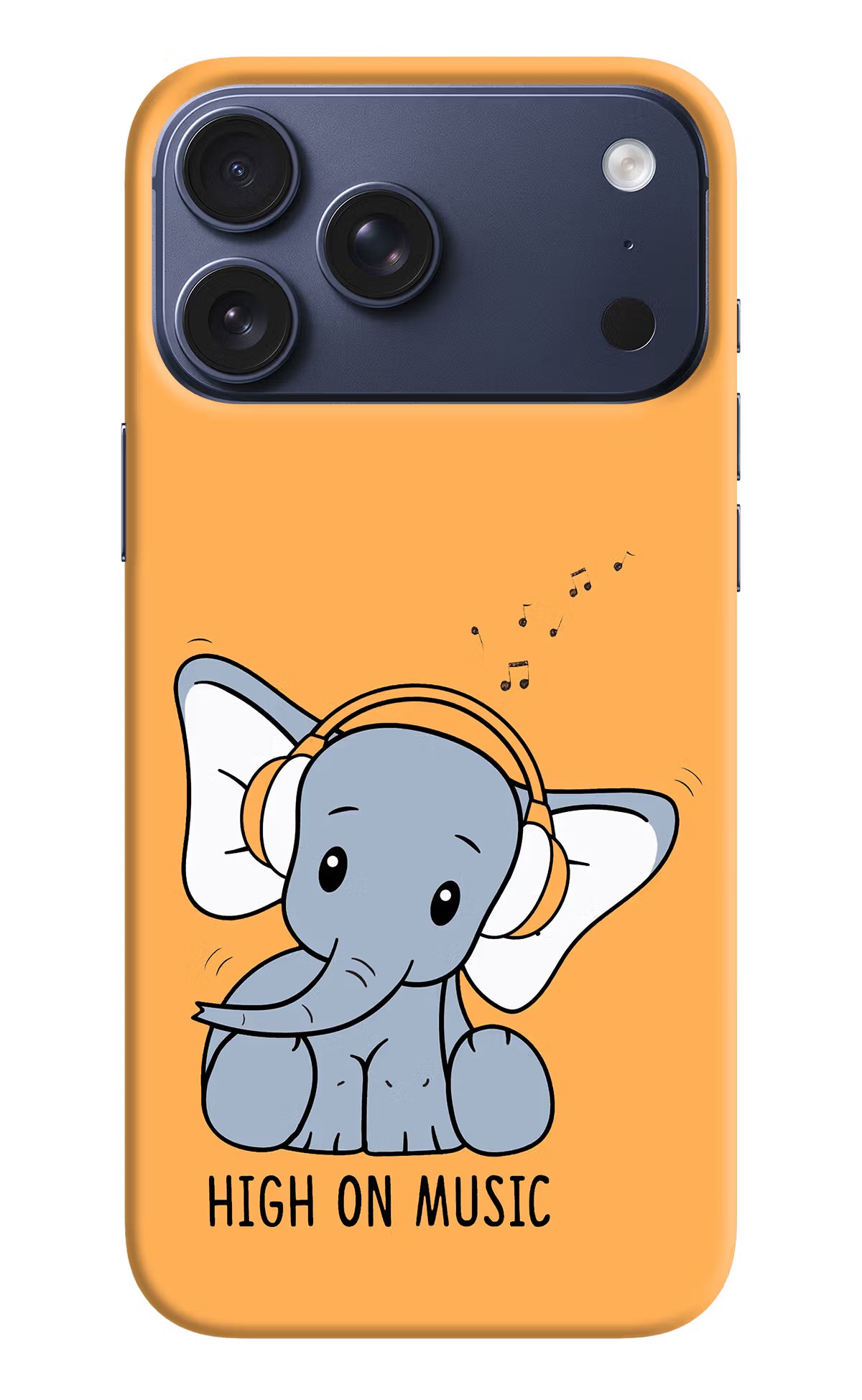 High On Music iPhone 17 Pro Max Hard Case Back Cover by Casekaro