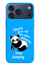 Keep Sleeping iPhone 17 Pro Max Hard Case Back Cover by Casekaro