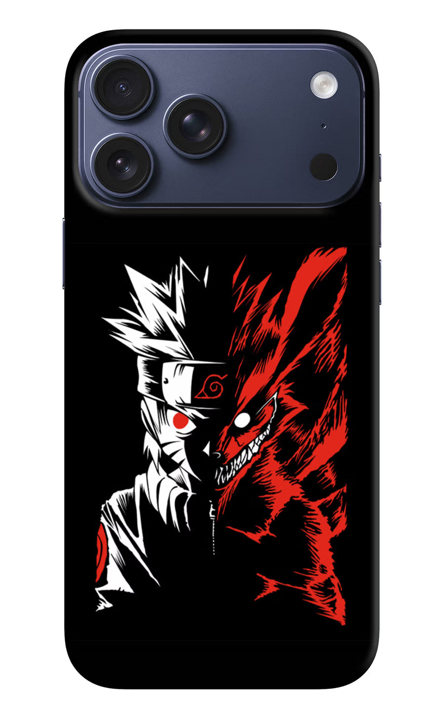 Naruto Two Face iPhone 17 Pro Max Back Cover, Hard case