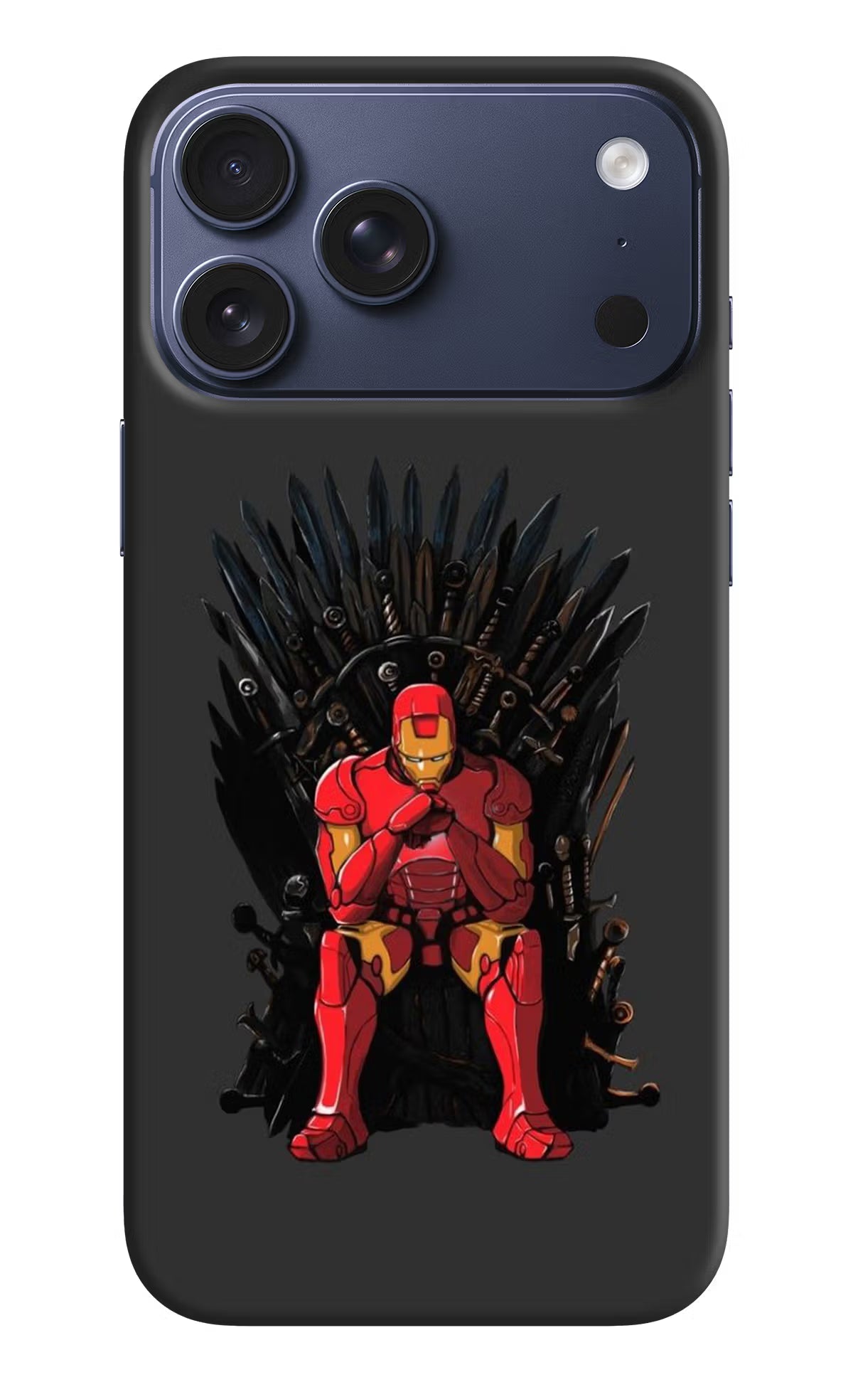Ironman Throne iPhone 17 Pro Max Hard Case Back Cover by Casekaro
