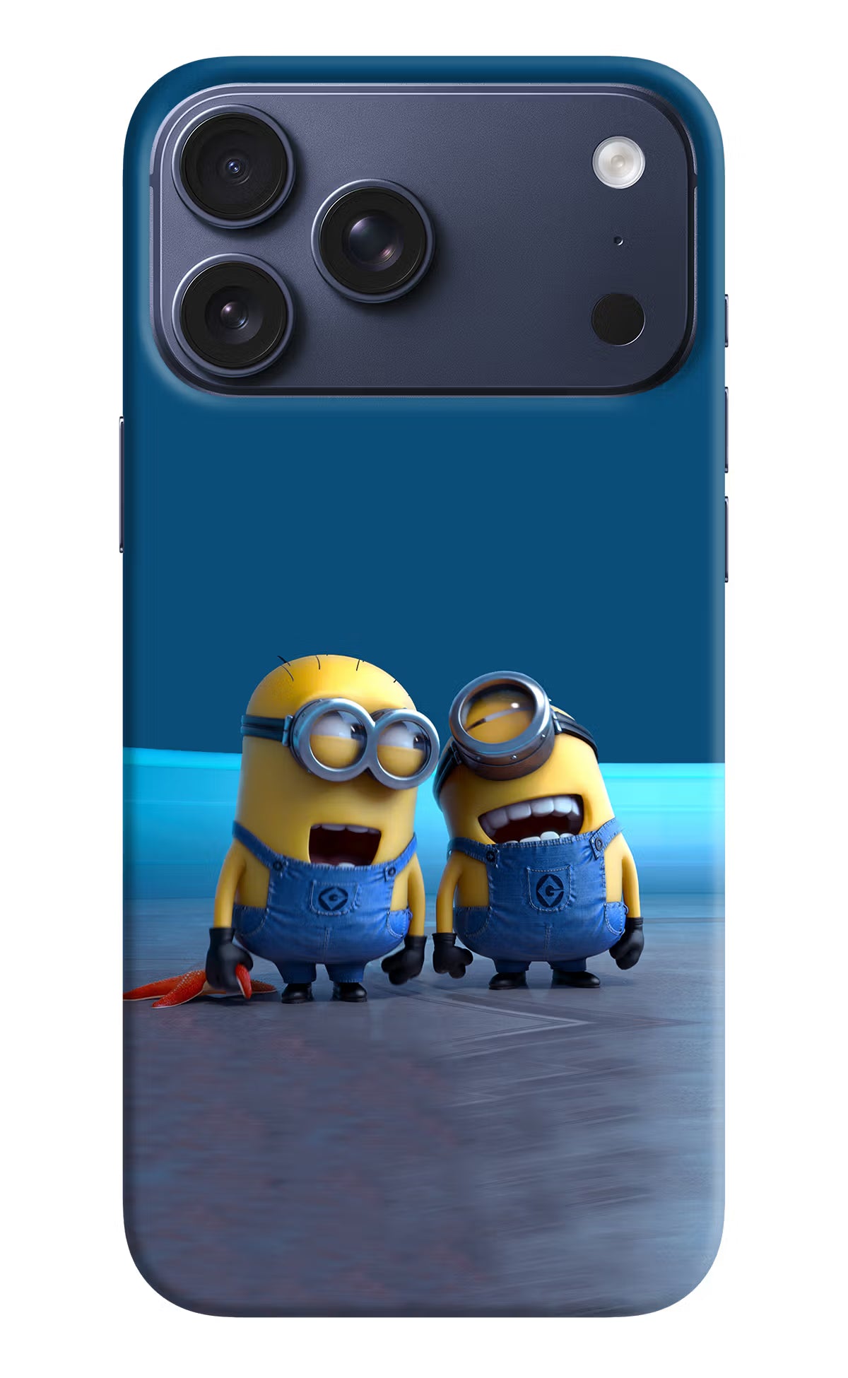 Minion Laughing iPhone 17 Pro Max Hard Case Back Cover by Casekaro