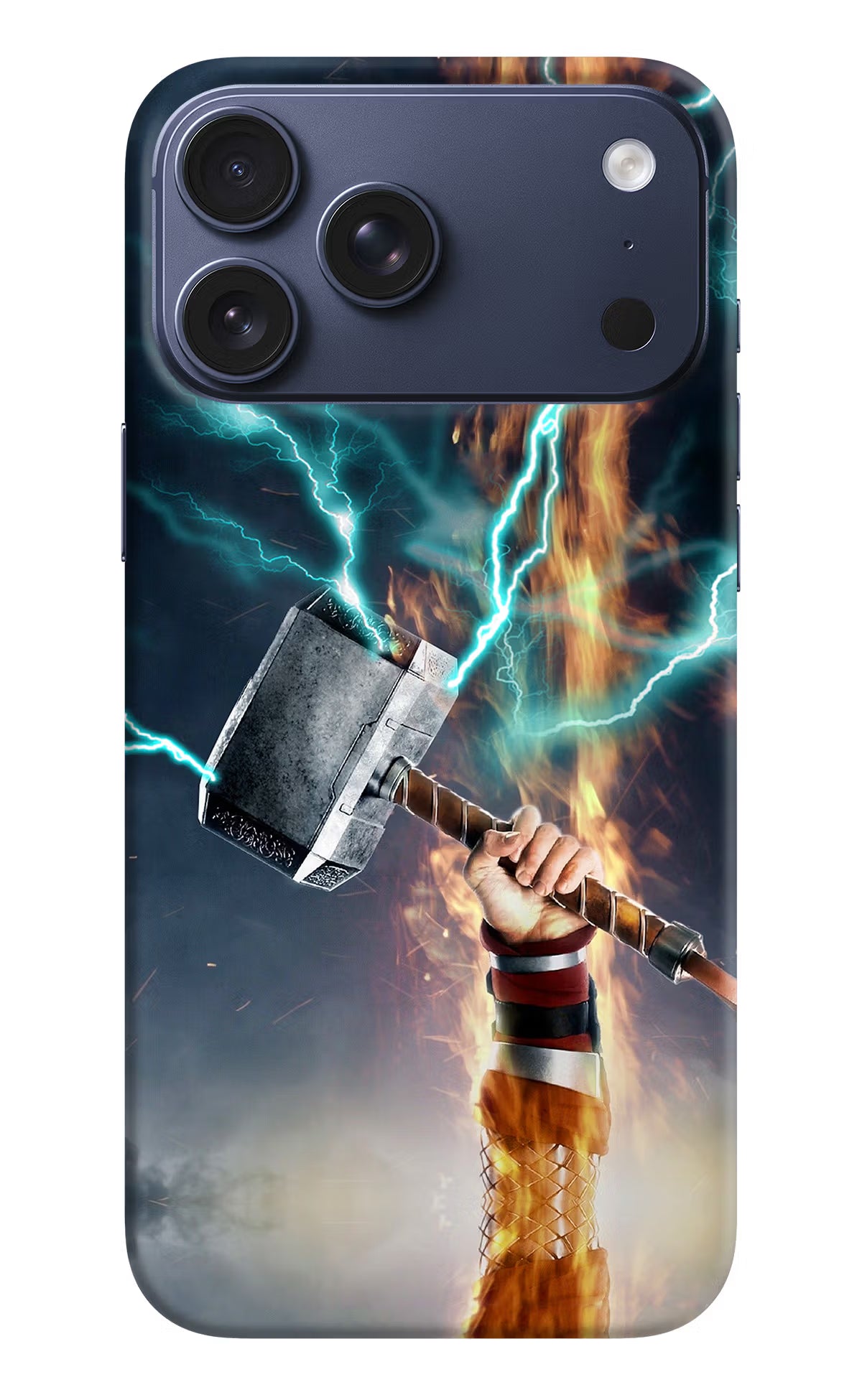 Thor Hammer Mjolnir iPhone 17 Pro Max Hard Case Back Cover by Casekaro