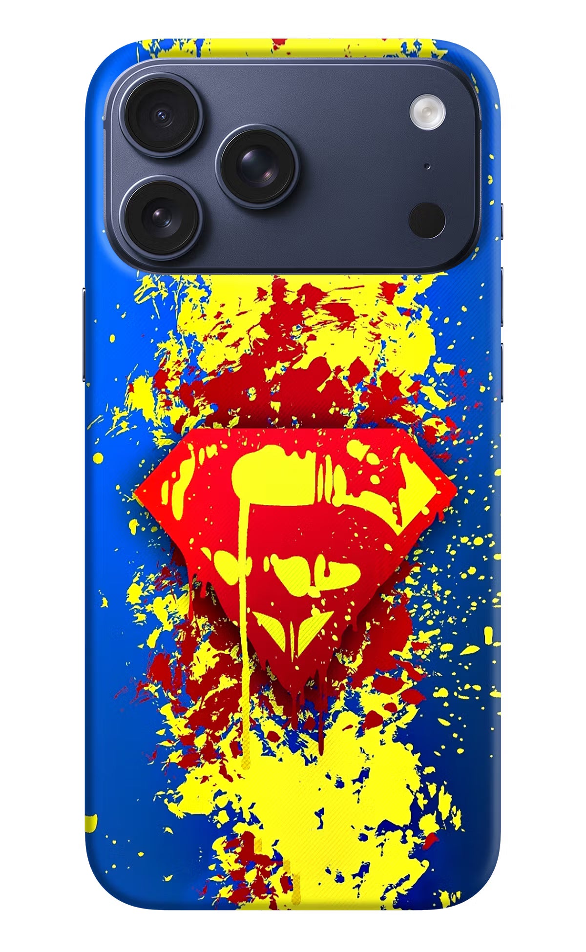 Superman logo iPhone 17 Pro Max Hard Case Back Cover by Casekaro