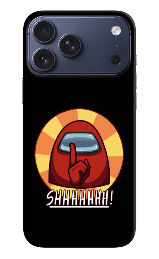 Among Us Shhh! iPhone 17 Pro Max Hard Case Back Cover by Casekaro