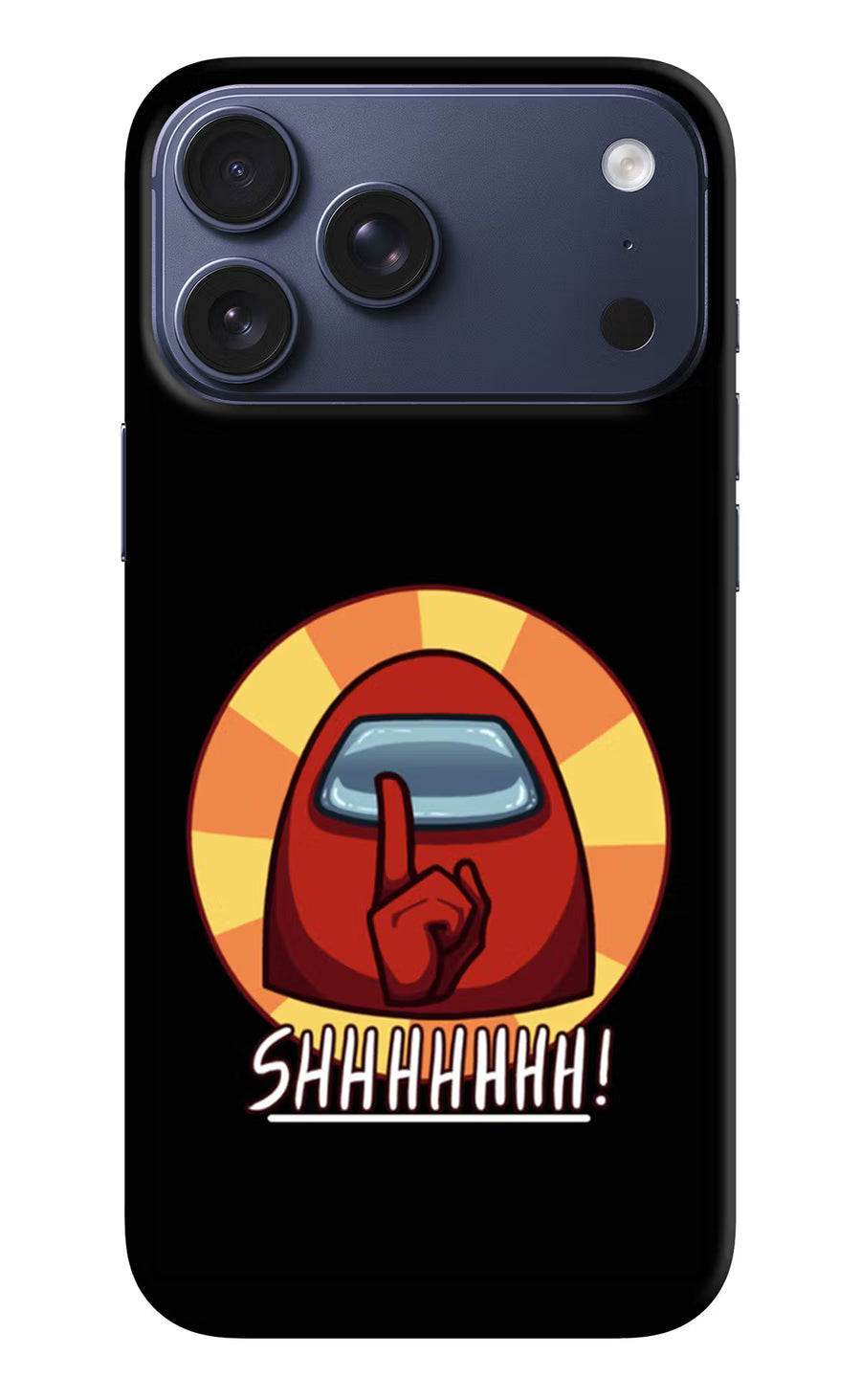 Among Us Shhh! iPhone 17 Pro Max Back Cover, Hard case
