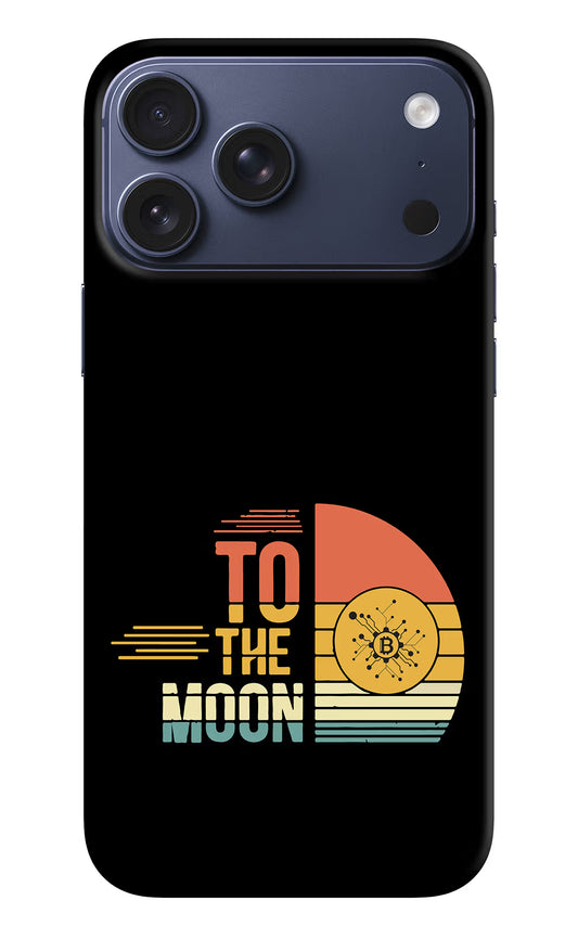 To the Moon iPhone 17 Pro Max Hard Case Back Cover by Casekaro