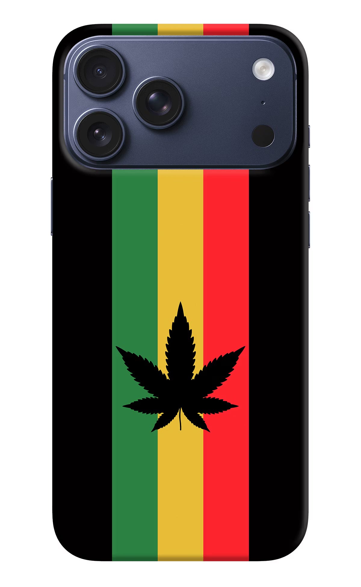 Weed Flag iPhone 17 Pro Max Hard Case Back Cover by Casekaro
