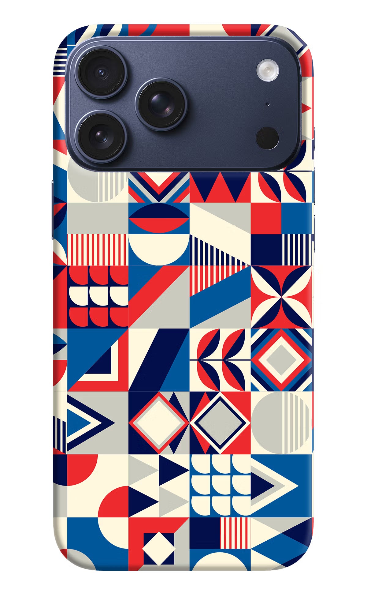 Colorful Pattern iPhone 17 Pro Max Hard Case Back Cover by Casekaro