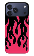 Fire Flames iPhone 17 Pro Max Hard Case Back Cover by Casekaro