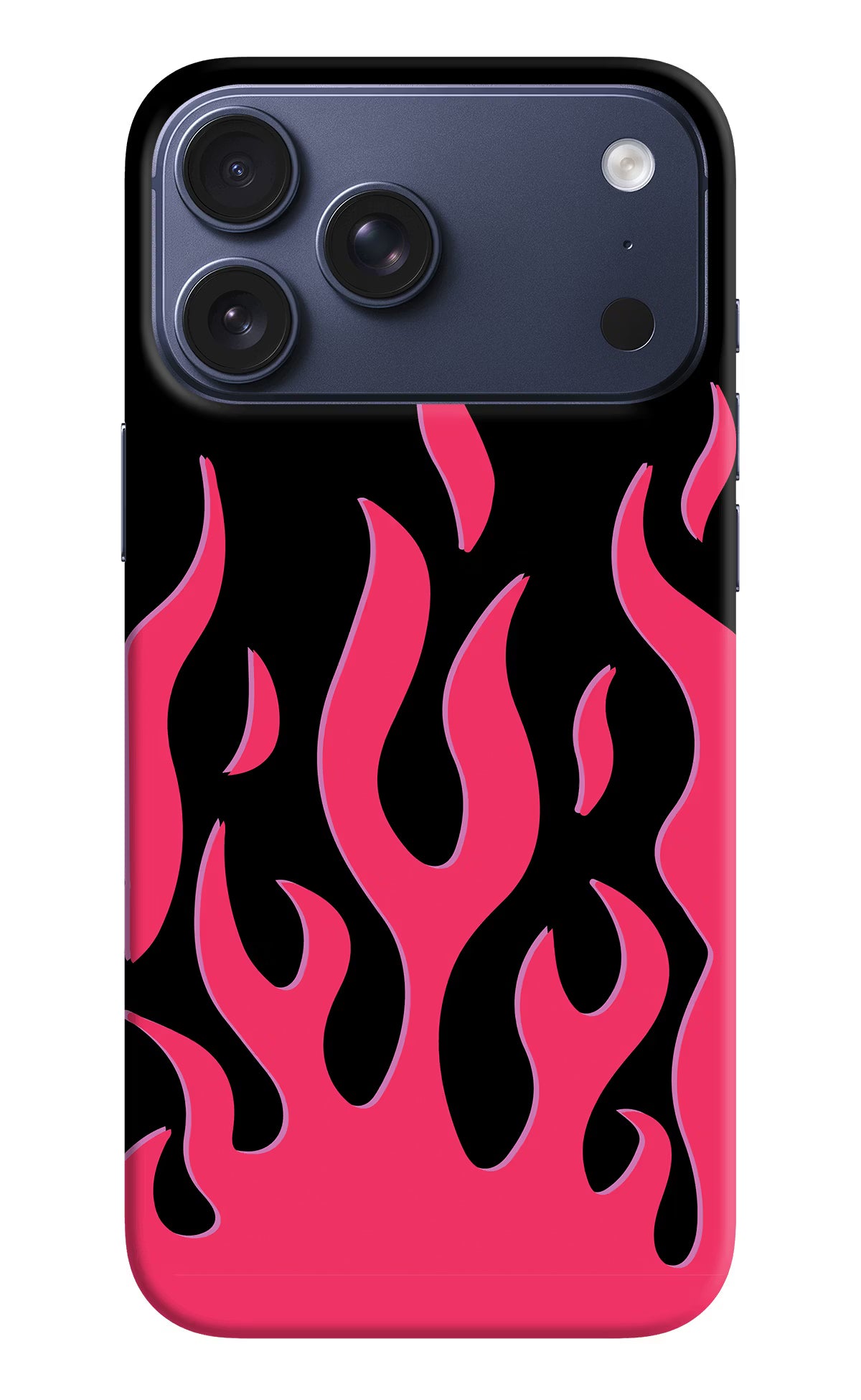 Fire Flames iPhone 17 Pro Max Hard Case Back Cover by Casekaro