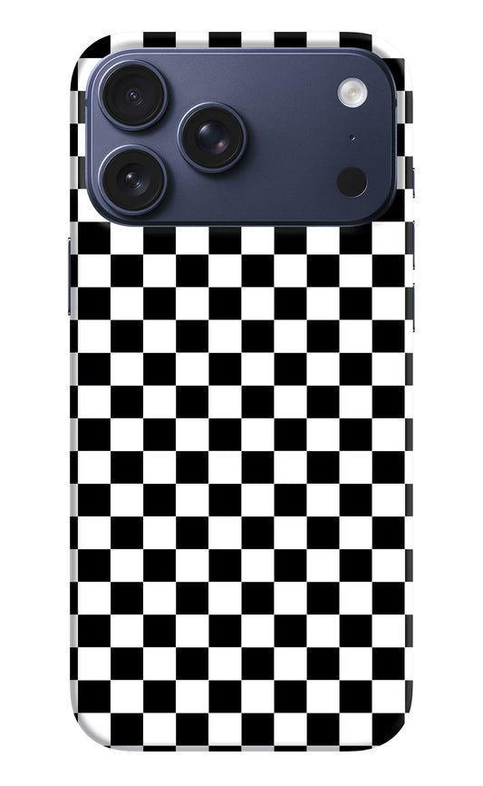 Chess Board iPhone 17 Pro Max Hard Case Back Cover by Casekaro