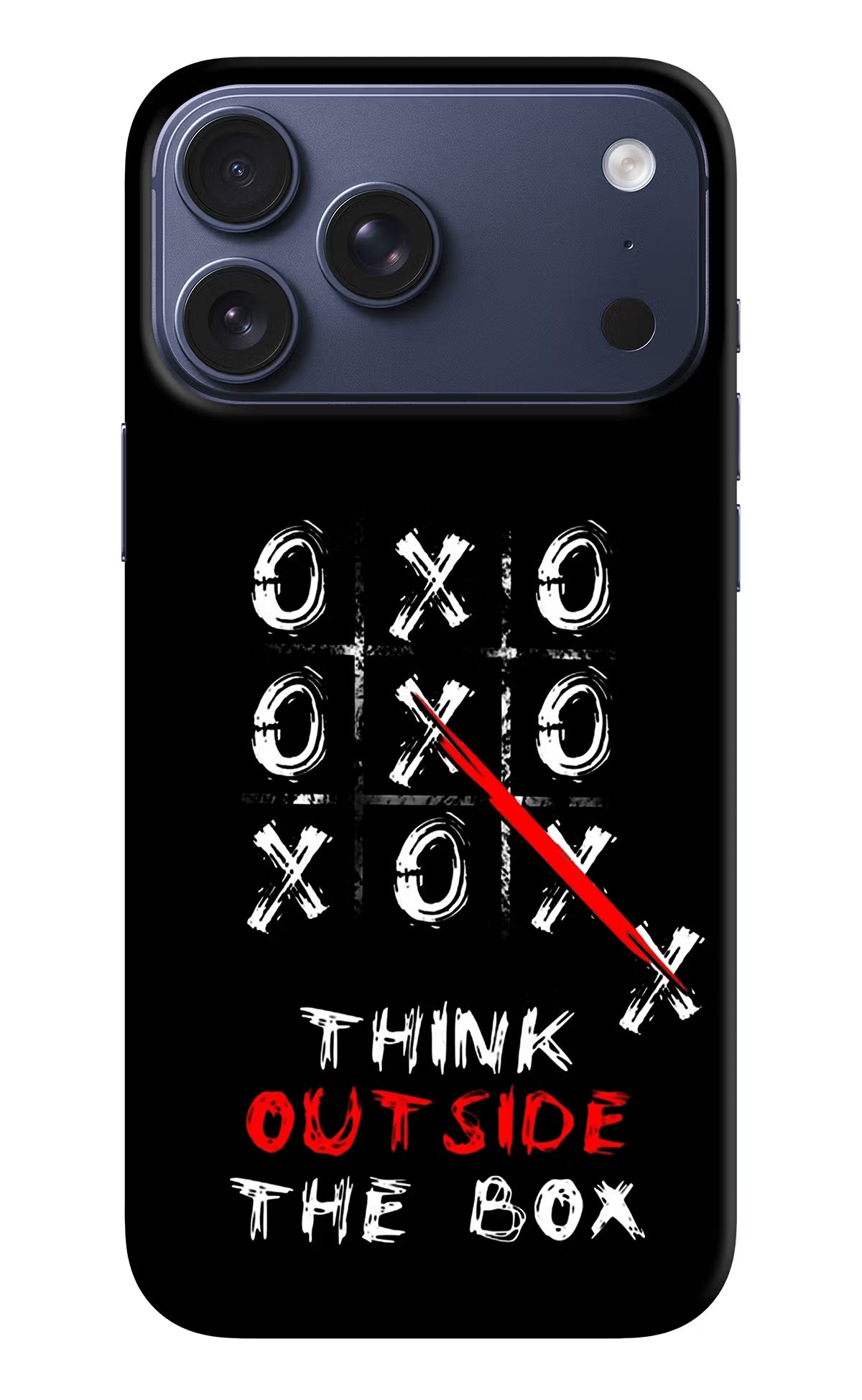 Think out of the BOX iPhone 17 Pro Max Hard Case Back Cover by Casekaro