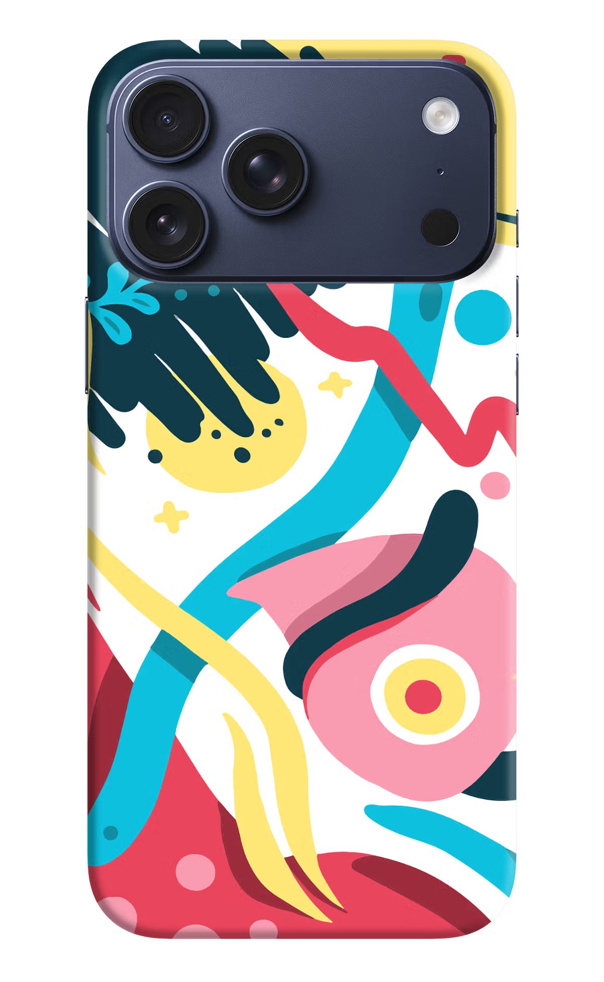 Trippy iPhone 17 Pro Max Hard Case Back Cover by Casekaro