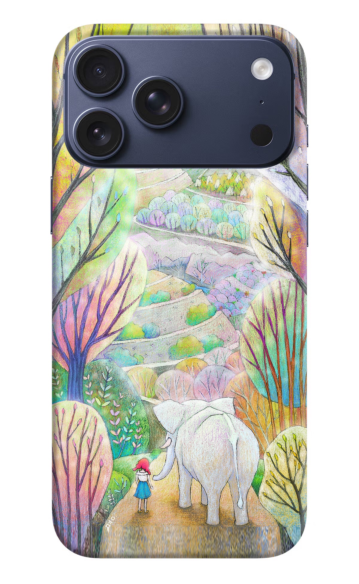 Nature Painting iPhone 17 Pro Max Hard Case Back Cover by Casekaro