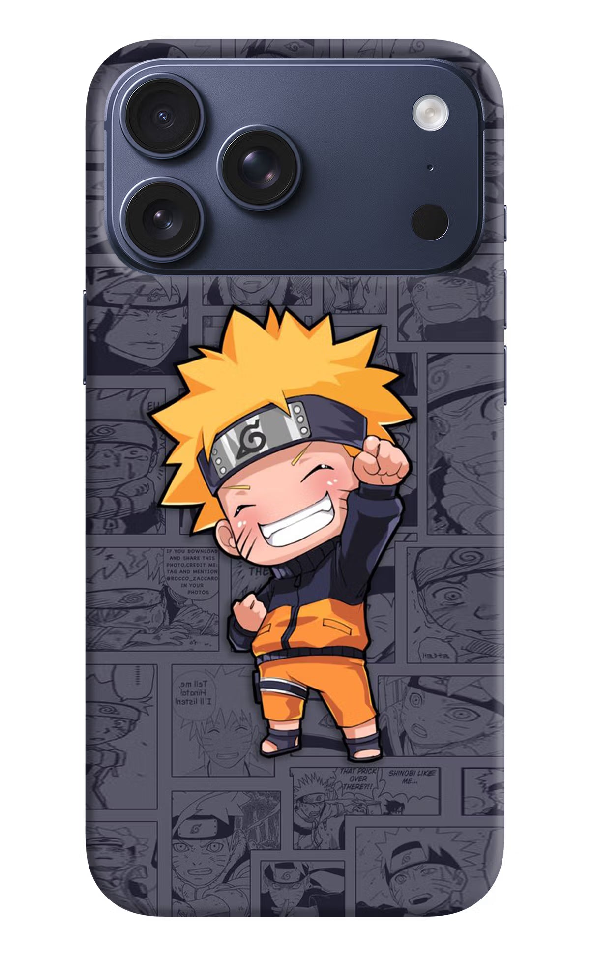 Chota Naruto iPhone 17 Pro Max Hard Case Back Cover by Casekaro