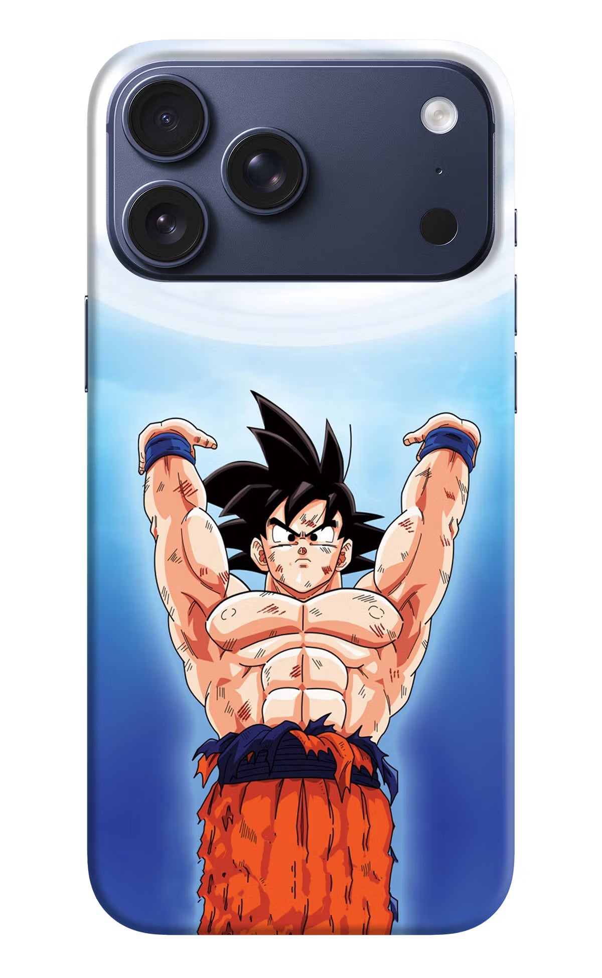 Goku Power iPhone 17 Pro Max Hard Case Back Cover by Casekaro