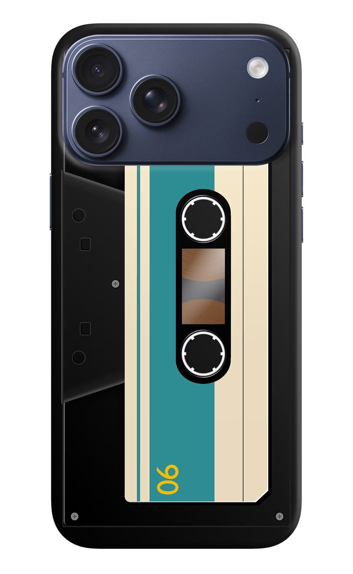 Cassette iPhone 17 Pro Max Hard Case Back Cover by Casekaro
