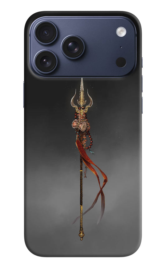Shiv Trishul iPhone 17 Pro Max Hard Case Back Cover by Casekaro