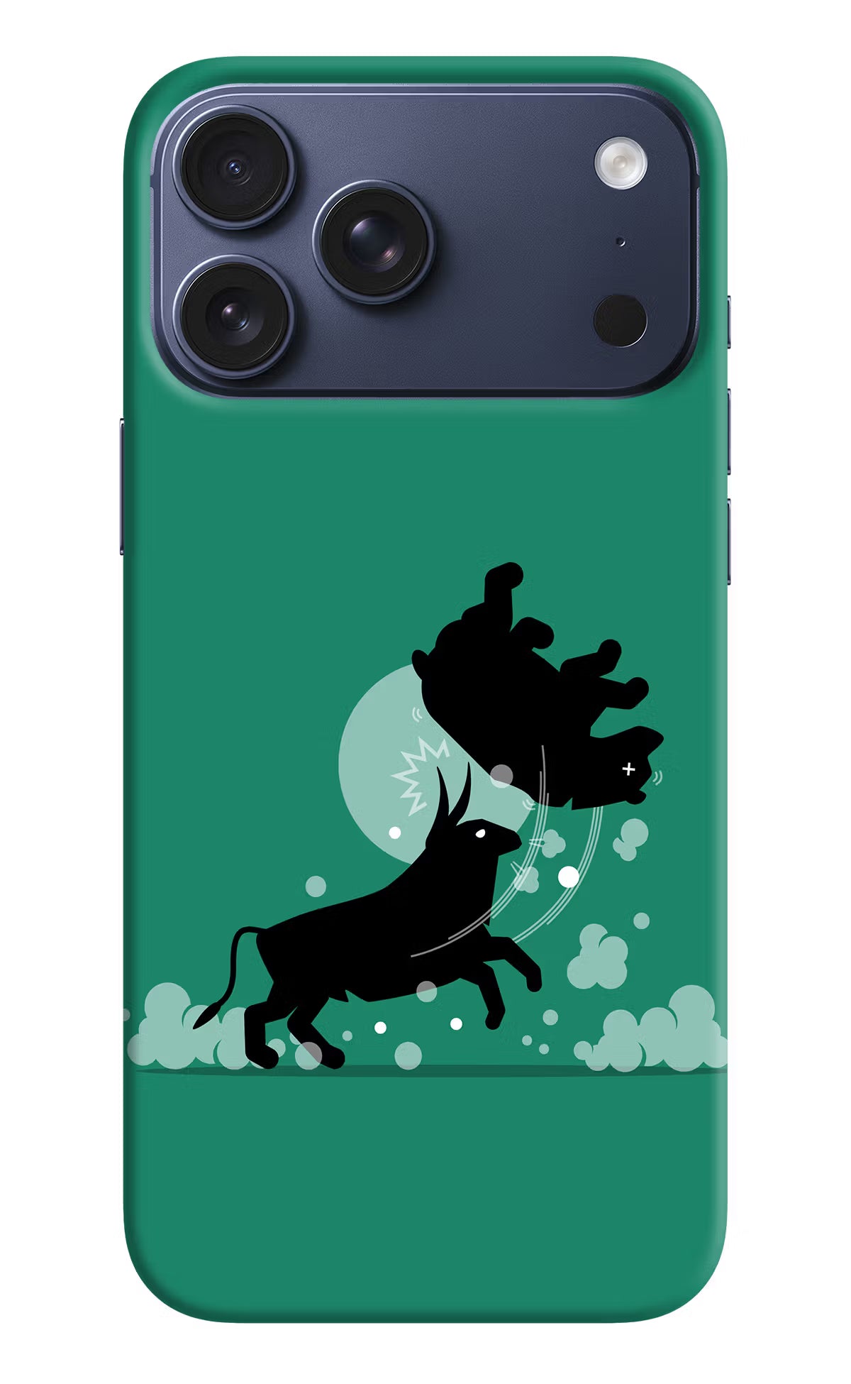 Bull Conqueror iPhone 17 Pro Max Hard Case Back Cover by Casekaro