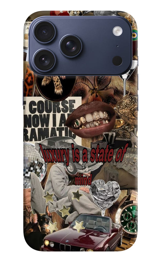 Luxury iPhone 17 Pro Max Hard Case Back Cover by Casekaro