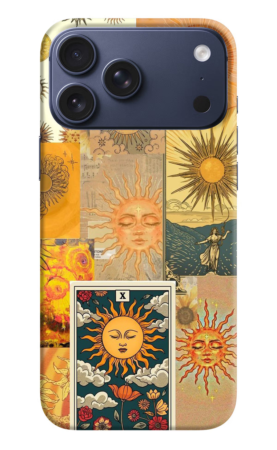 Sun iPhone 17 Pro Max Back Cover, Hard case