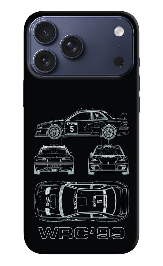 WRC'99 iPhone 17 Pro Max Hard Case Back Cover by Casekaro