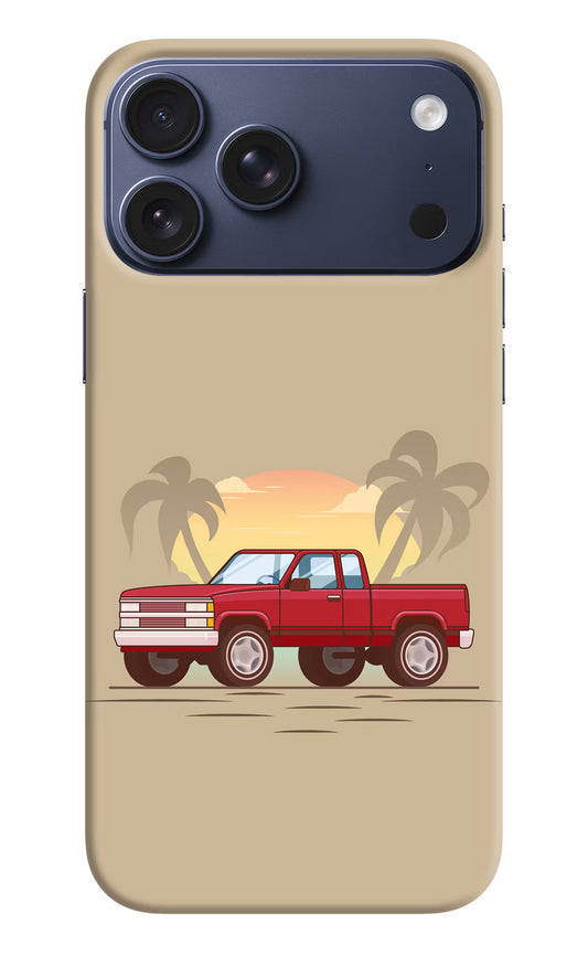 Desert Classic Drive iPhone 17 Pro Max Hard Case Back Cover by Casekaro