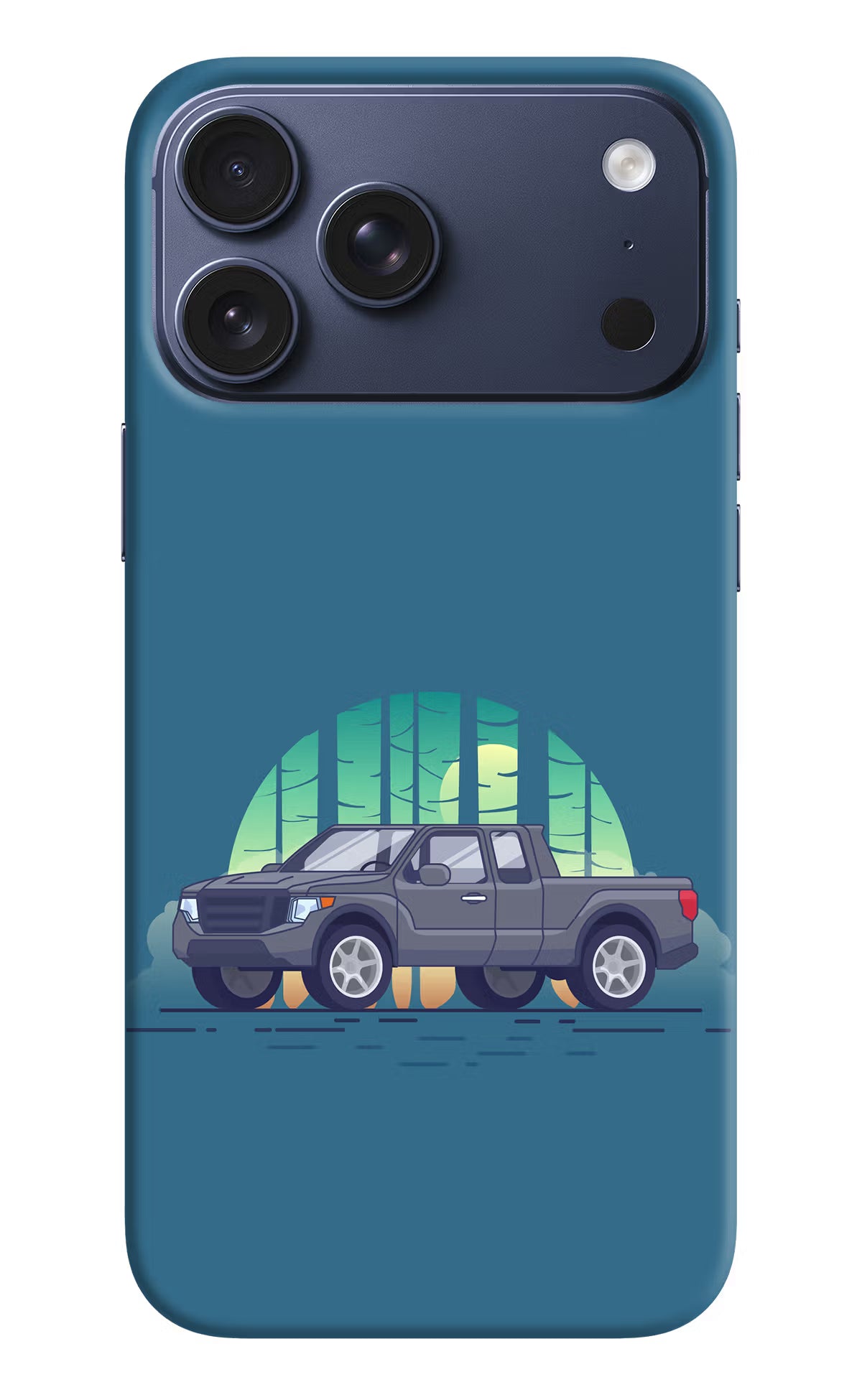 Retro Garage Vibe iPhone 17 Pro Max Hard Case Back Cover by Casekaro