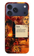Leo Zodiac iPhone 17 Pro Max Hard Case Back Cover by Casekaro