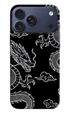 Twin Dragons iPhone 17 Pro Max Hard Case Back Cover by Casekaro