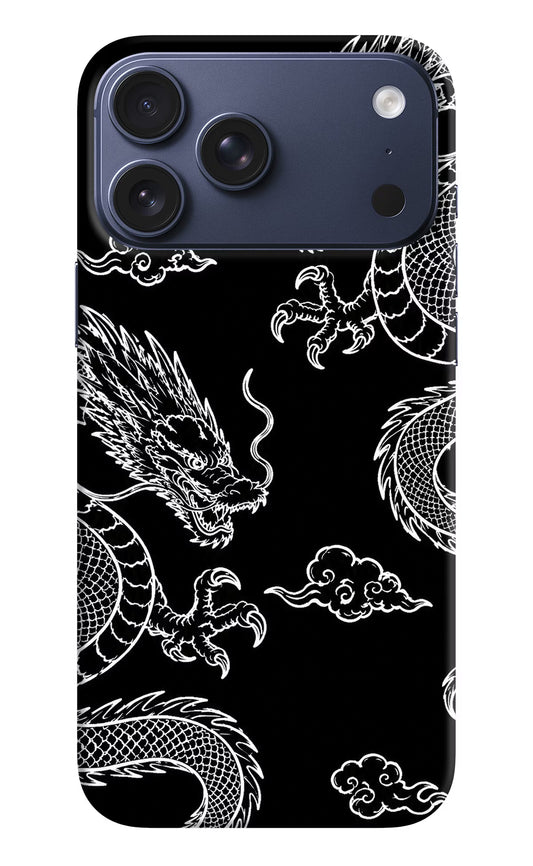 Twin Dragons iPhone 17 Pro Max Hard Case Back Cover by Casekaro