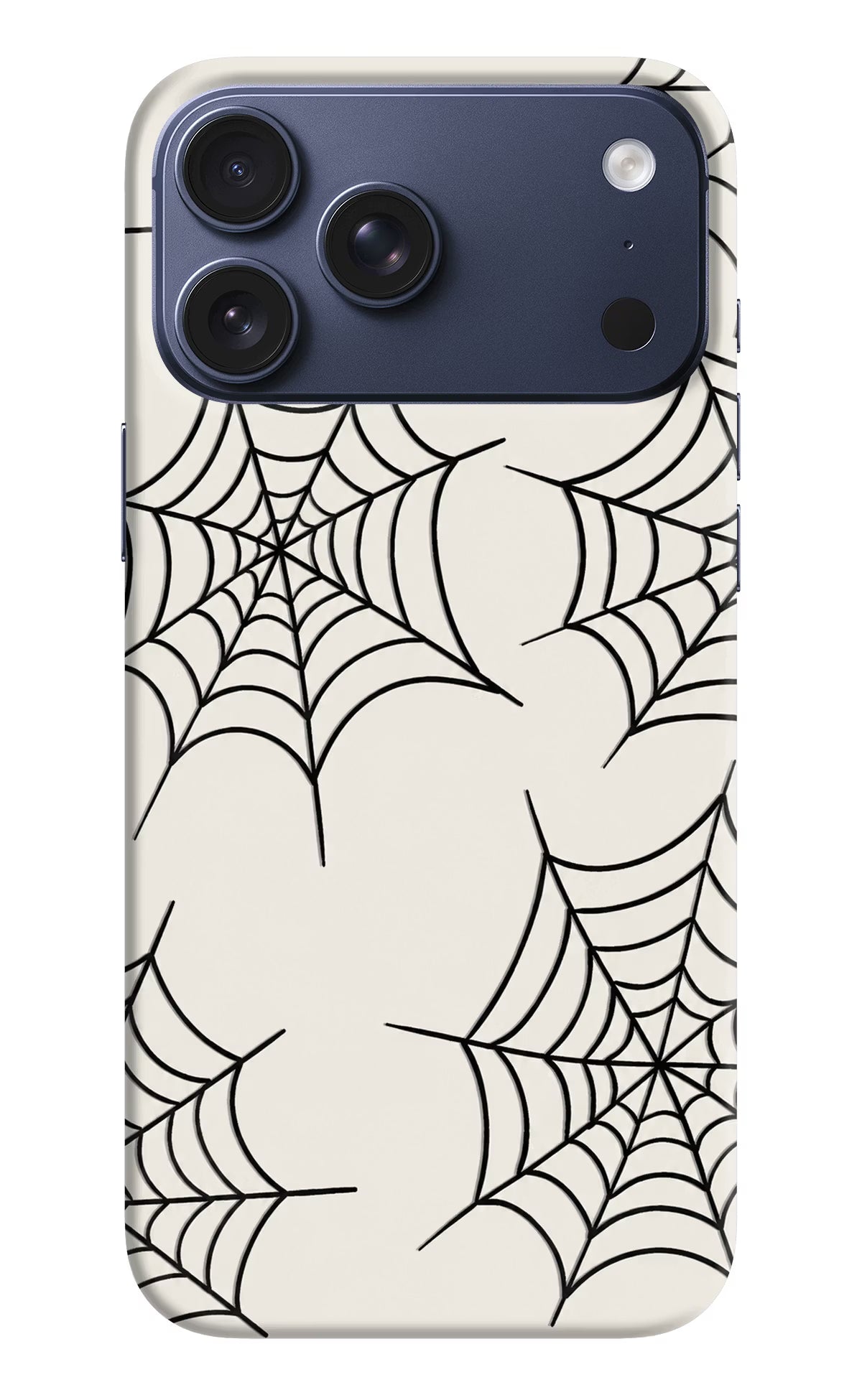 Spider Web iPhone 17 Pro Max Hard Case Back Cover by Casekaro