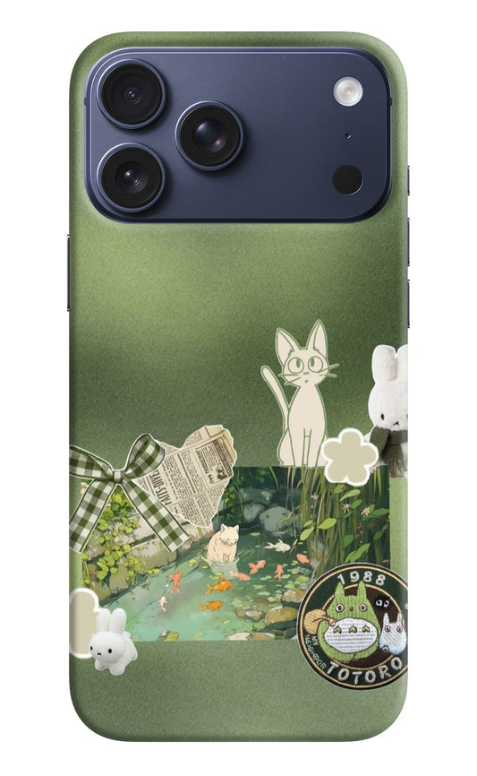 Aesthetic anime iPhone 17 Pro Max Hard Case Back Cover by Casekaro
