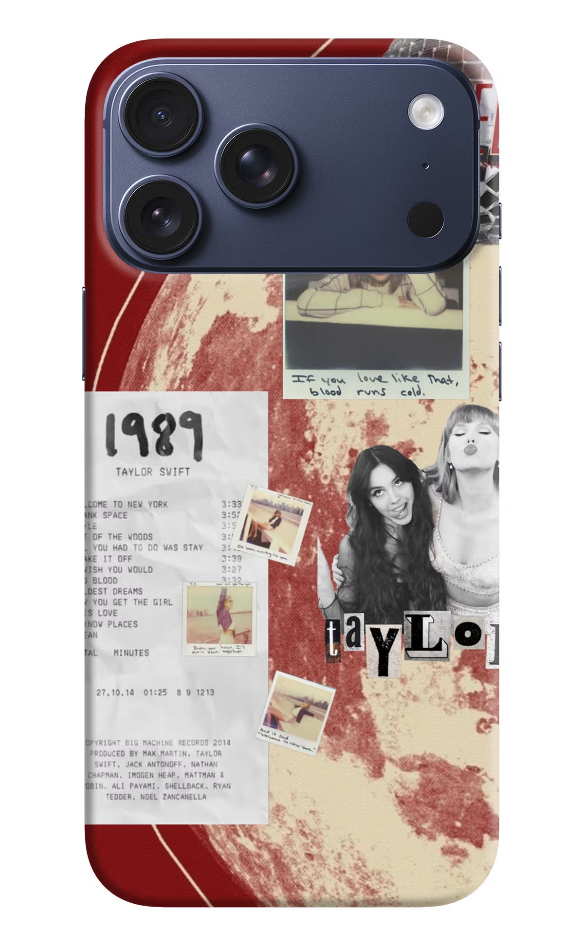 Taylor Swift iPhone 17 Pro Max Back Cover