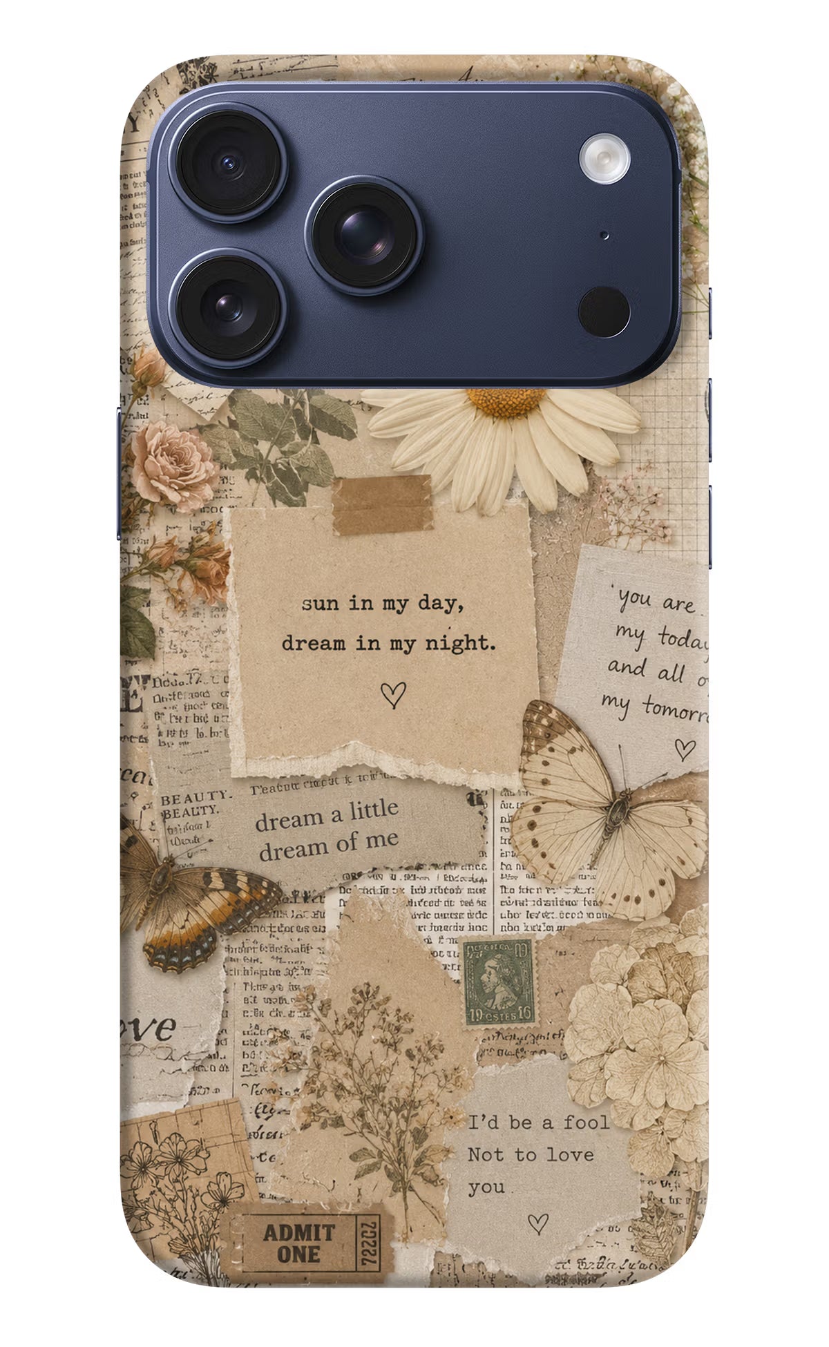 Vintage case iPhone 17 Pro Max Back Cover
