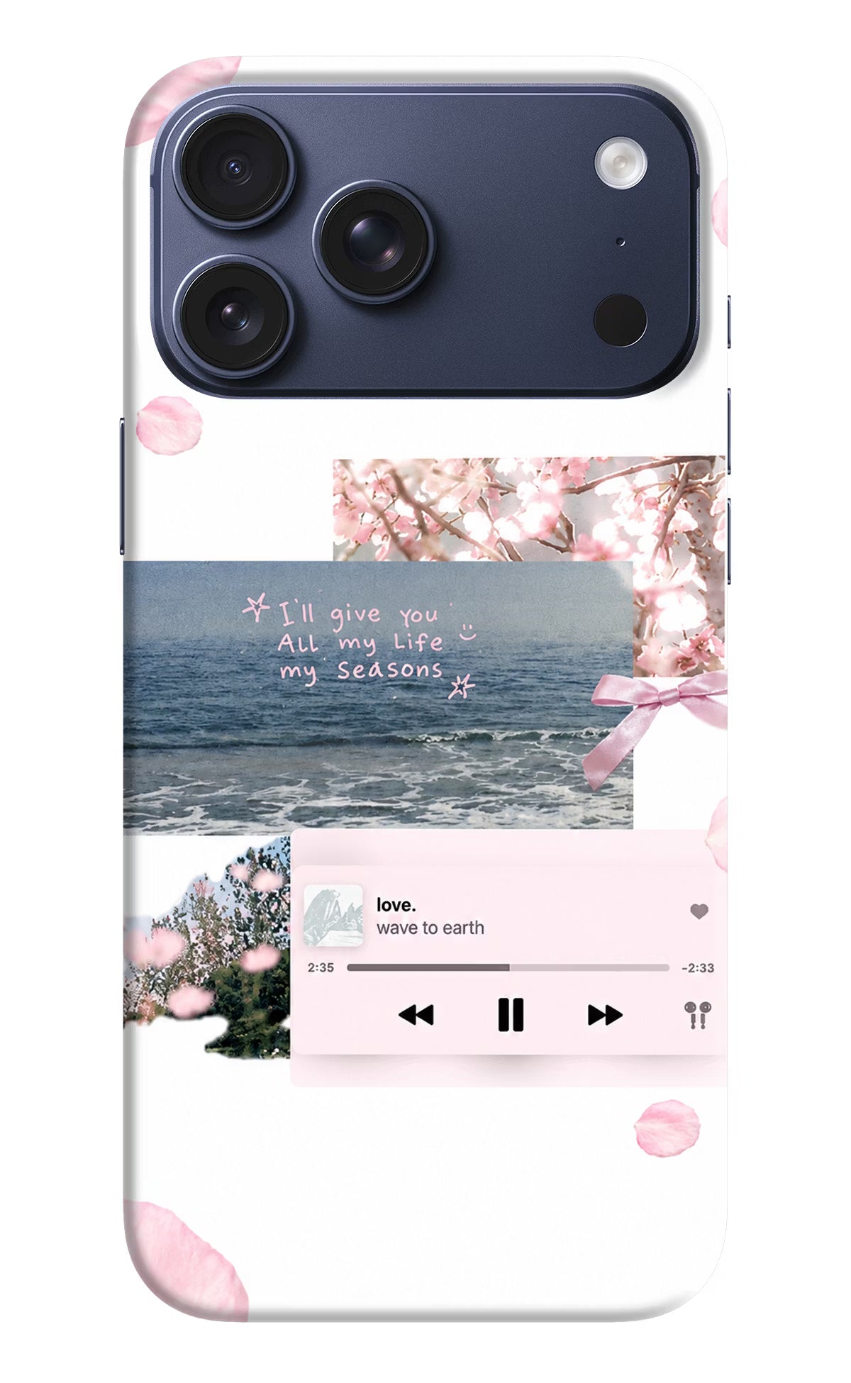Wave to earth iPhone 17 Pro Max Back Cover