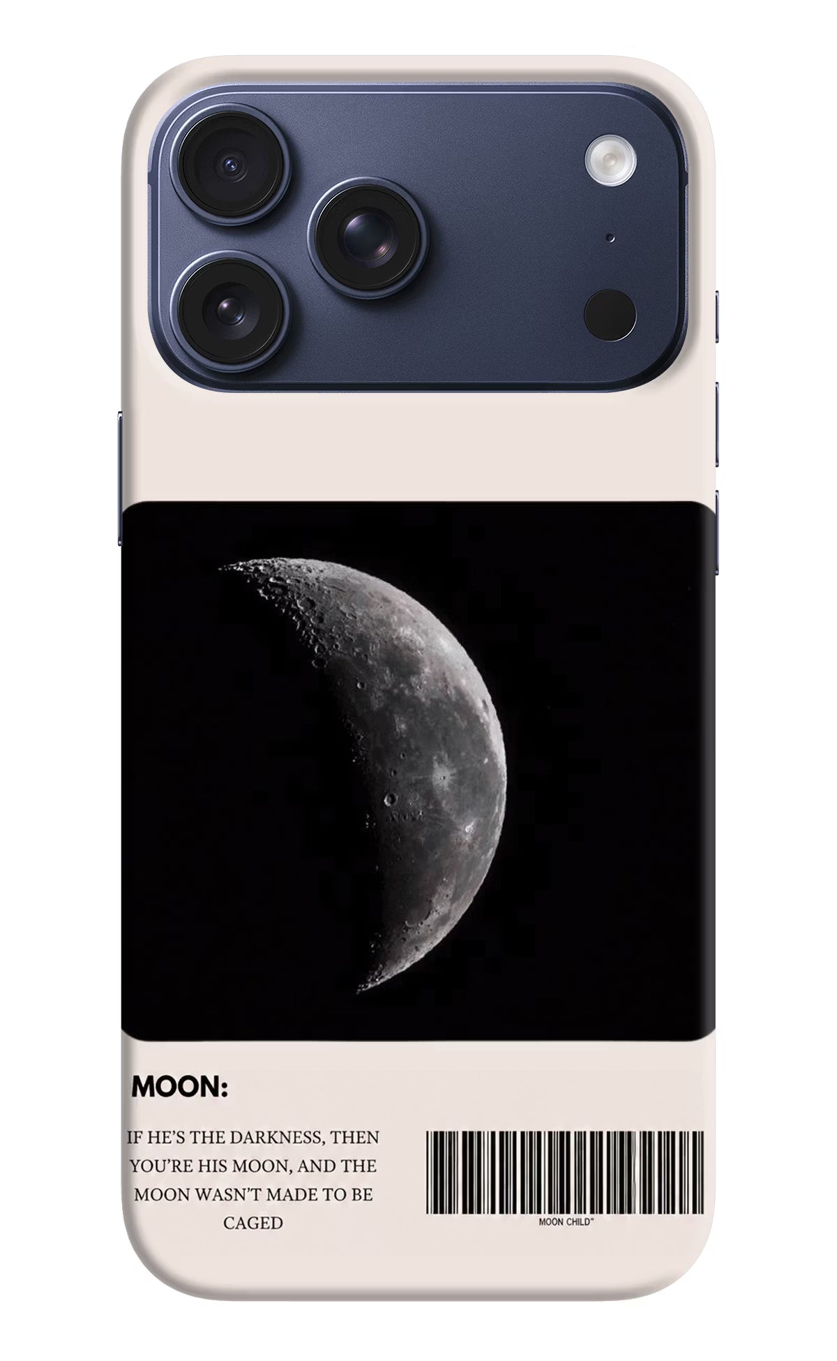 Moon Phase iPhone 17 Pro Max Back Cover